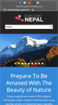 Mobile Screenshot of holiday-nepal.com